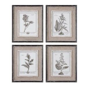 The Uttermost the Casual Grey Study Framed Art Set/4